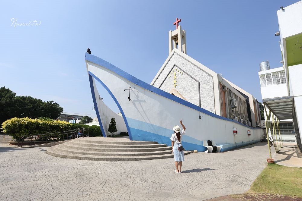 台中龍井》磐頂教會。巨大船型建築教堂,宛如海上的諾亞方舟 - Nana愛旅行札記