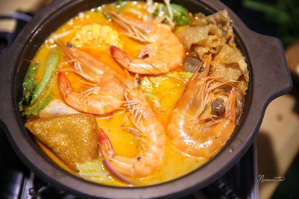 彰化員林》饗料理。懷念新加坡故鄉味,新推出南洋鮮味湯底的雙人叻沙火鍋 - Nana愛旅行札記