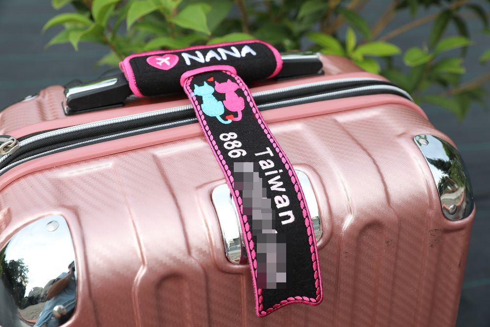 團購倒數兩天》EmbroFami 臂章家族。出國旅行必備客製化行李飄帶 - Nana愛旅行札記