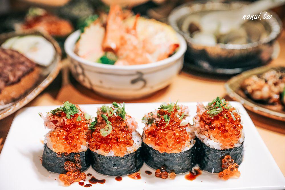 彰化員林》鰭酒藏日式料理。第一市場的神祕日式料理,蔥花魚子鐵火捲滿滿鮭魚卵 - Nana愛旅行札記