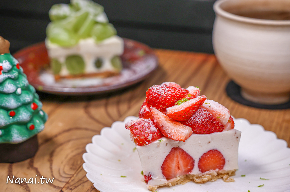 台中北屯推薦MT49 CAFE’芒果樹49號咖啡店，季節限定草莓和葡萄蛋糕 - Nana愛旅行札記