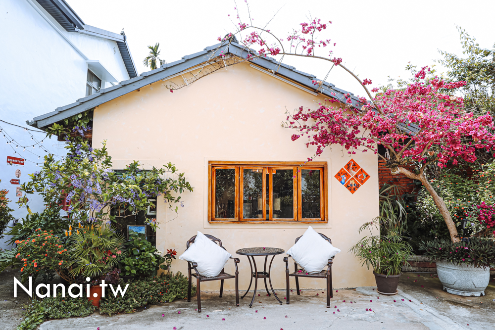 南投埔里老宅改建金悅玻璃咖啡屋，只營業五六日一