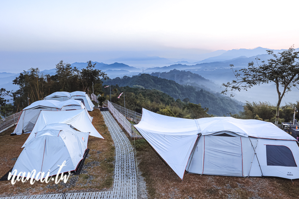 南投竹山推薦回歸自然二八露營場，俯瞰美麗璀璨百萬夜景！ - Nana愛旅行札記