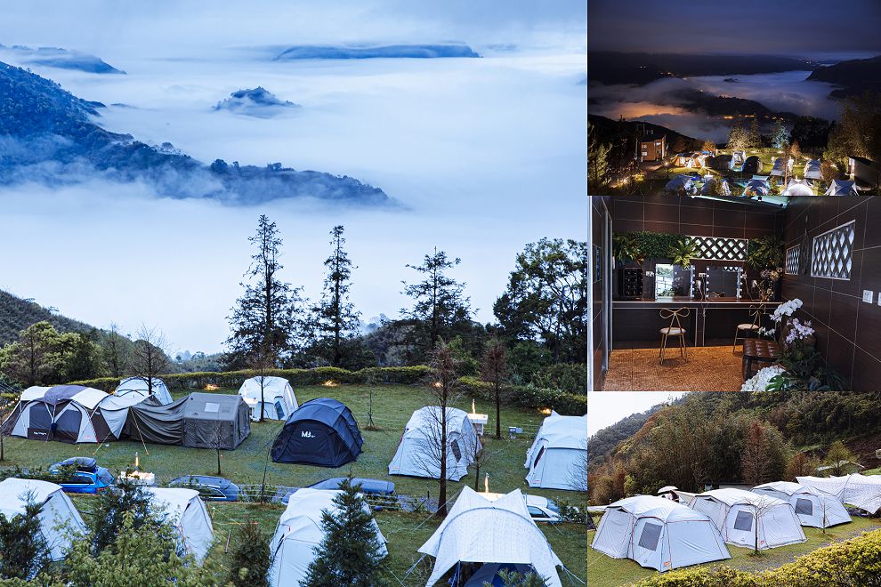 苗栗泰安天晴野舍露營區！高海拔營區、雲海大爆發、五星級淋浴間