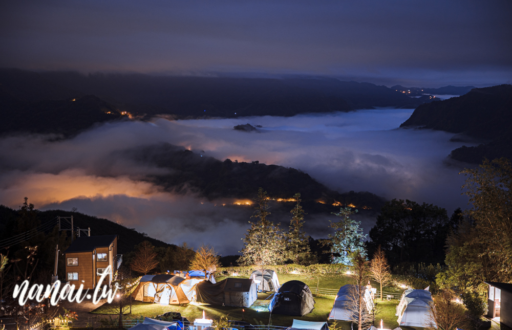 苗栗泰安天晴野舍露營區！高海拔營區、雲海大爆發、五星級淋浴間 - Nana愛旅行札記