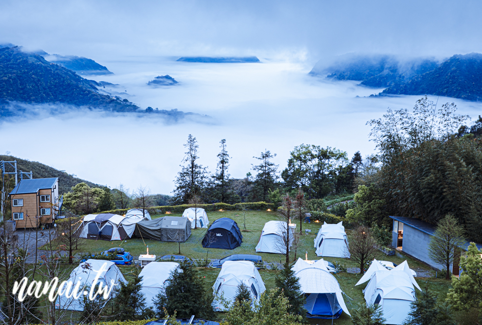 苗栗泰安天晴野舍露營區！高海拔營區、雲海大爆發、五星級淋浴間 - Nana愛旅行札記
