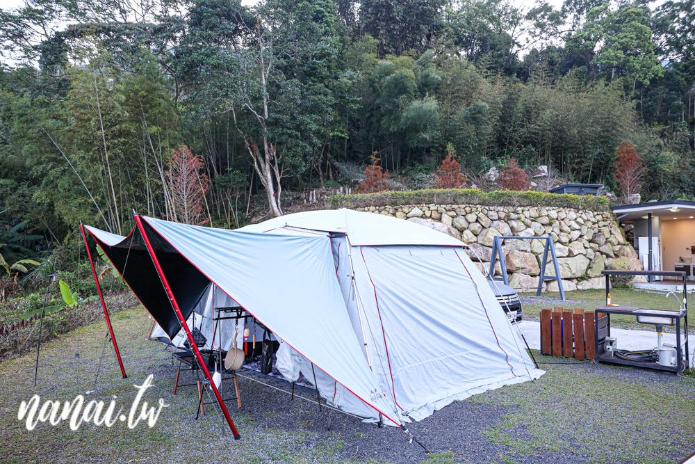 南投水里邊界Boundary露營區，一帳包區，五星級衛浴，夜景觀景視野 - Nana愛旅行札記