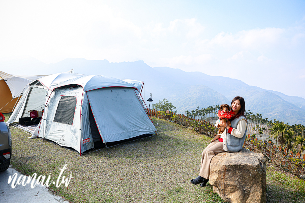 南投水里邊界Boundary露營區，一帳包區，五星級衛浴，夜景觀景視野 - Nana愛旅行札記