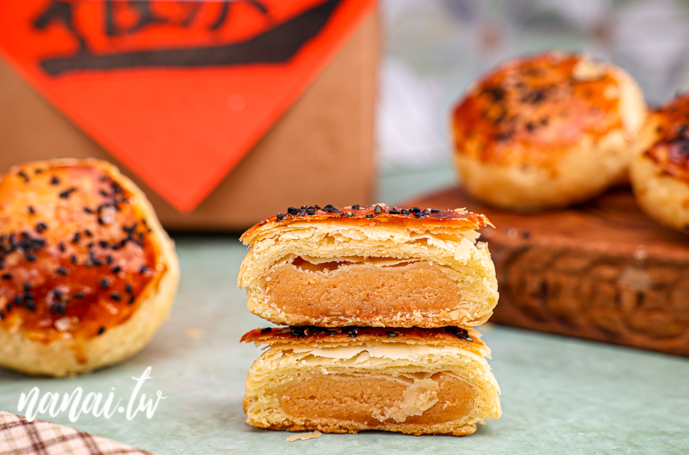 彰化田中橙義製研所！秒殺黃金田燒餅，外皮香酥，奶香與微甜奶糖餡好吃 - Nana愛旅行札記