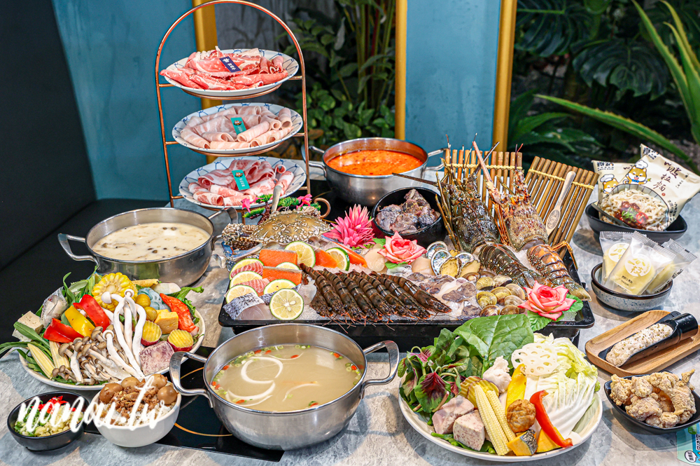 養鍋石頭涮涮鍋員林大同店！40多種蔬菜自助吧，白飯,飲料,冰淇淋任你吃