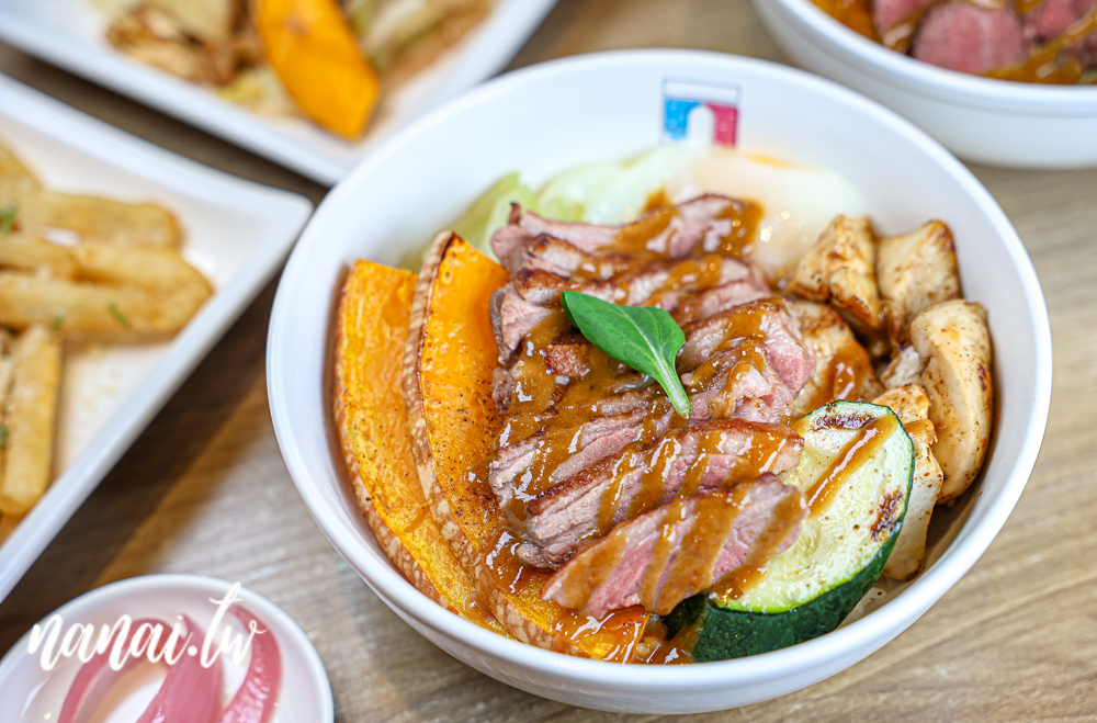 台中南屯法丼大墩店！以法式風格的日式定食套餐，精緻又平價！ - Nana愛旅行札記