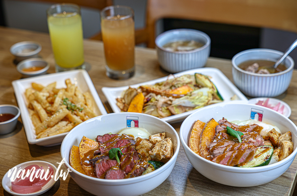 台中南屯法丼大墩店！以法式風格的日式定食套餐，精緻又平價！ - Nana愛旅行札記