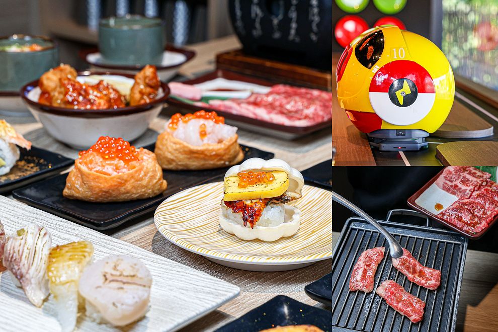 超人氣侍悟丸迴轉壽司員林店！小火車送餐，現點現做手捏溫醋飯 - Nana愛旅行札記