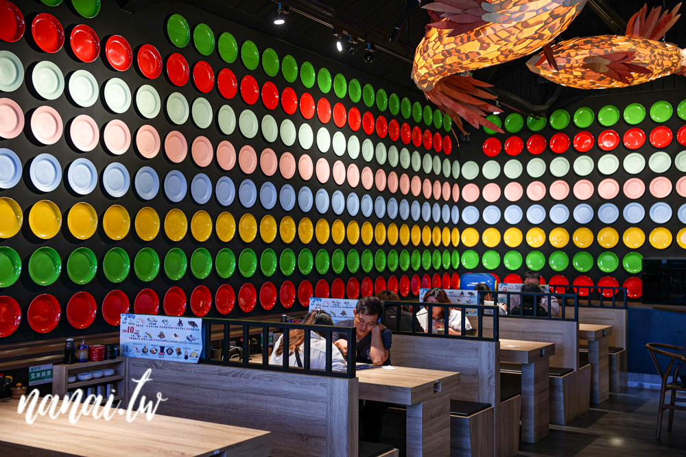 超人氣侍悟丸迴轉壽司員林店！小火車送餐，現點現做手捏溫醋飯 - Nana愛旅行札記