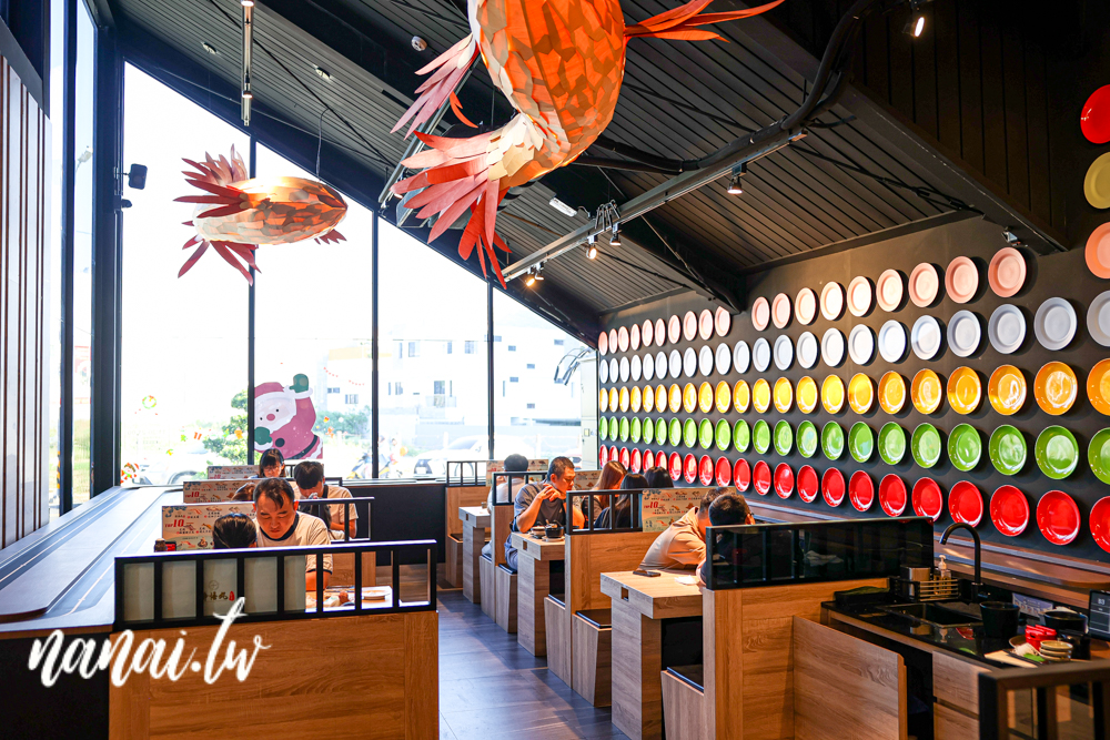 超人氣侍悟丸迴轉壽司員林店！小火車送餐，現點現做手捏溫醋飯 - Nana愛旅行札記