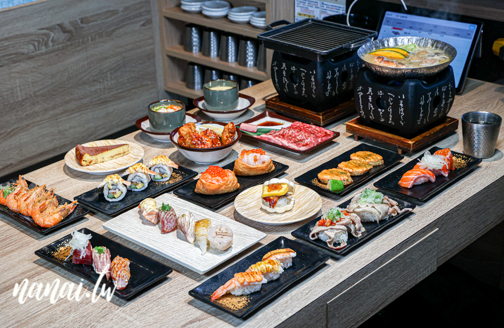 超人氣侍悟丸迴轉壽司員林店！小火車送餐，現點現做手捏溫醋飯 - Nana愛旅行札記