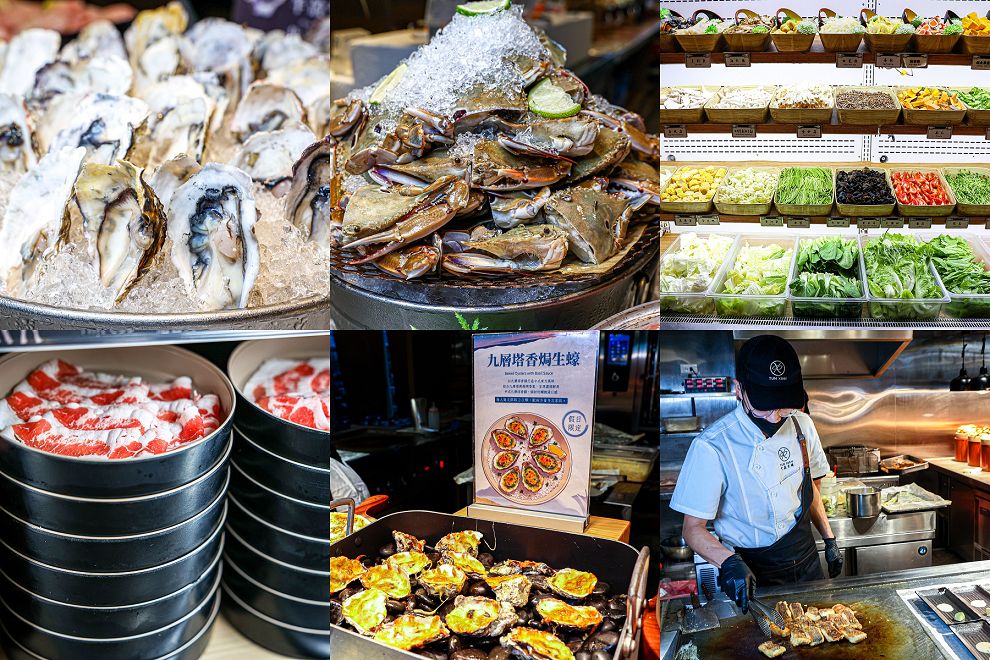 彰化員林吃到飽屯鱻火鍋，超豐富自助式百匯和火鍋