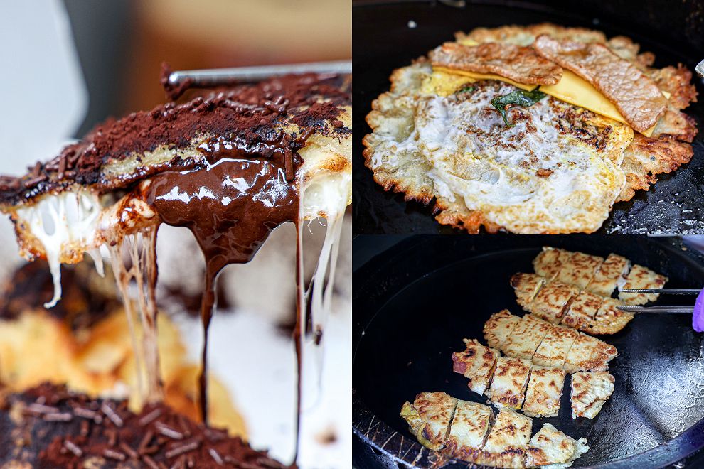 餅霸天下×粉漿脆皮蛋餅！彰師大附近現點現做脆皮粉漿蛋餅，必點霸味雙豬 - Nana愛旅行札記