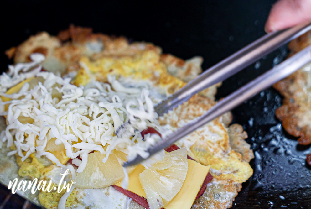 餅霸天下×粉漿脆皮蛋餅！彰師大附近現點現做脆皮粉漿蛋餅，必點霸味雙豬 - Nana愛旅行札記