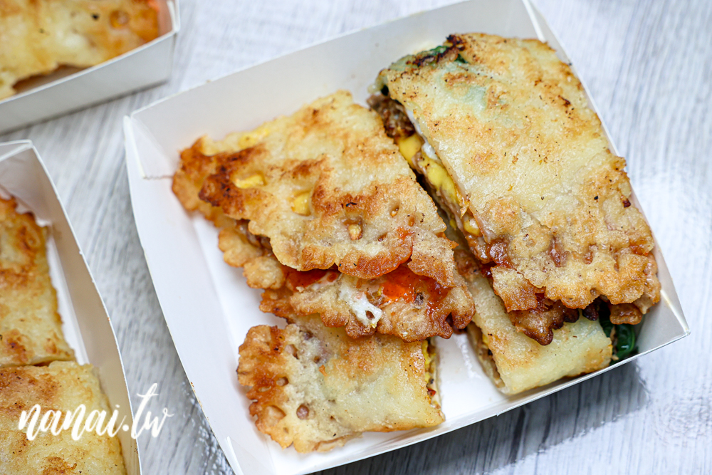 餅霸天下×粉漿脆皮蛋餅！彰師大附近現點現做脆皮粉漿蛋餅，必點霸味雙豬 - Nana愛旅行札記